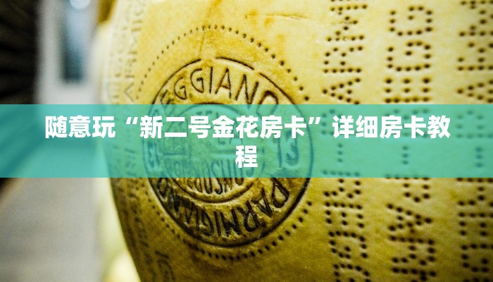 随意玩“新二号金花房卡”详细房卡教程