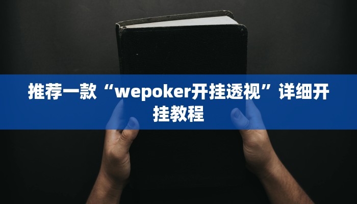 辅助神器wepoker透视挂破解版详细开挂教程