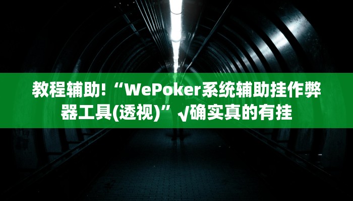 -分钟科普wepoker作弊挂方法(原来真的能开挂)