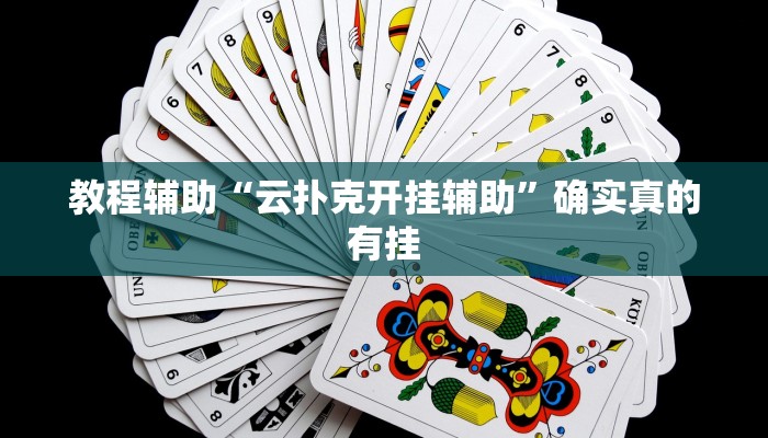 教程辅助“云扑克开挂辅助”确实真的有挂