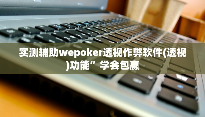 实测辅助wepoker透视作弊软件(透视)功能”学会包赢