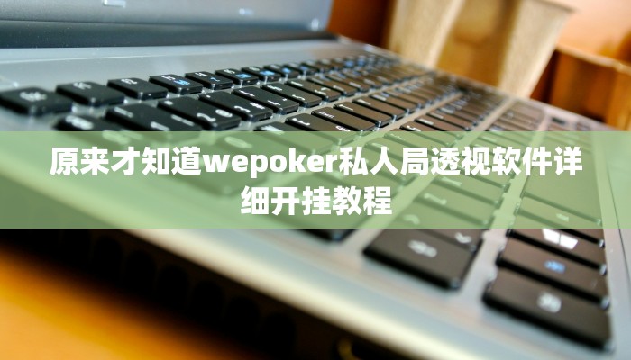 原来才知道wepoker私人局透视软件详细开挂教程