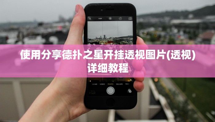 使用分享德扑之星开挂透视图片(透视)详细教程